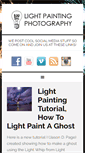 Mobile Screenshot of lightpaintingphotography.com